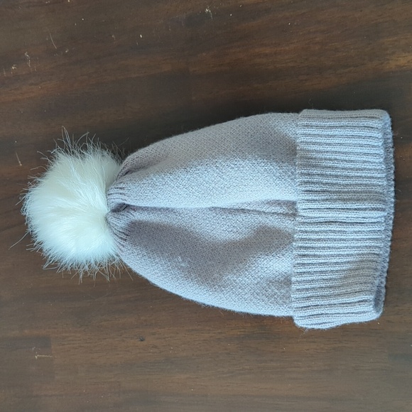 🍁Plaid Canada Flag Grey Toque - Picture 2 of 2